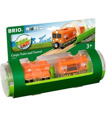 BRIO Cargo Train & Tunnel