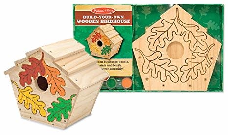 Melissa & Doug Build Your Own Wooden Birdhouse