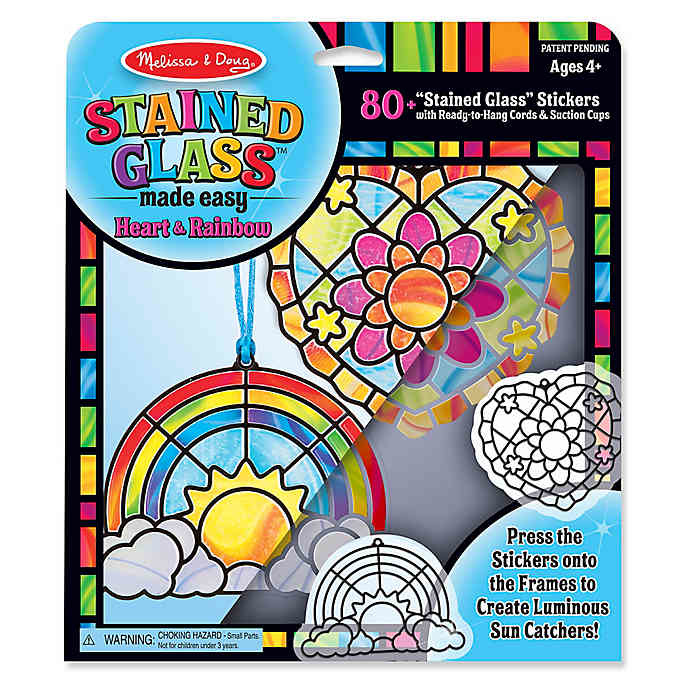 Melissa & Doug Stained Glass Made Easy - Rainbow