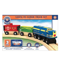 Masterpiece Lionel Santa Fe Cargo Train Set - Wooden