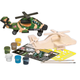 Dr Toys U.S. ARMY APACHE HELICOPTER LICENSED WOOD PAINT KIT
