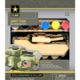 Dr Toys U.S. ARMY TANK LICENSED WOOD PAINT KIT
