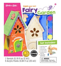 Works of Ahhh Fairy Garden - Paint Your Own - Kit