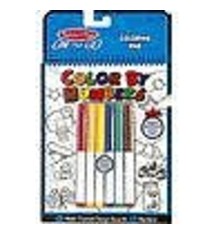 Melissa & Doug Color By Numbers - Blue