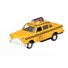 Schylling DIE-CAST TAXI; PULL-BACK
