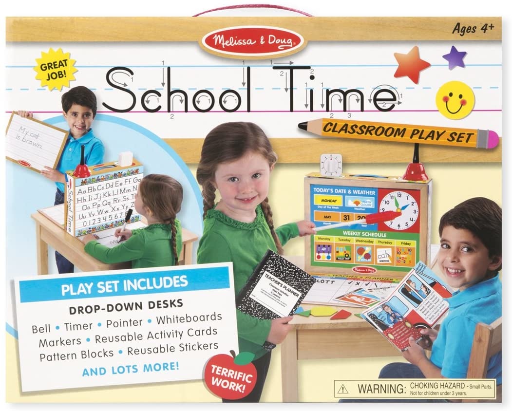 Melissa & Doug School Time! Classroom Play Set