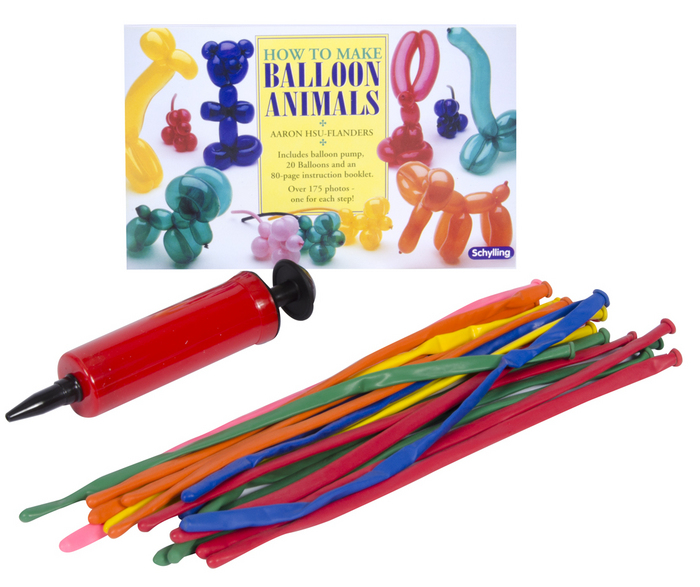 Schylling HOW TO BALLOON ANIMALS KIT