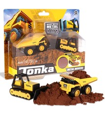 Tonka Tonka - Metal Movers Combo Pack - Mighty Dump Truck & Bulldozer
