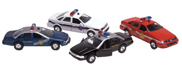 Kinsmart DIECAST SONIC POLICE/RESCU CAR