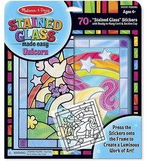 Melissa & Doug Stained Glass - Unicorn
