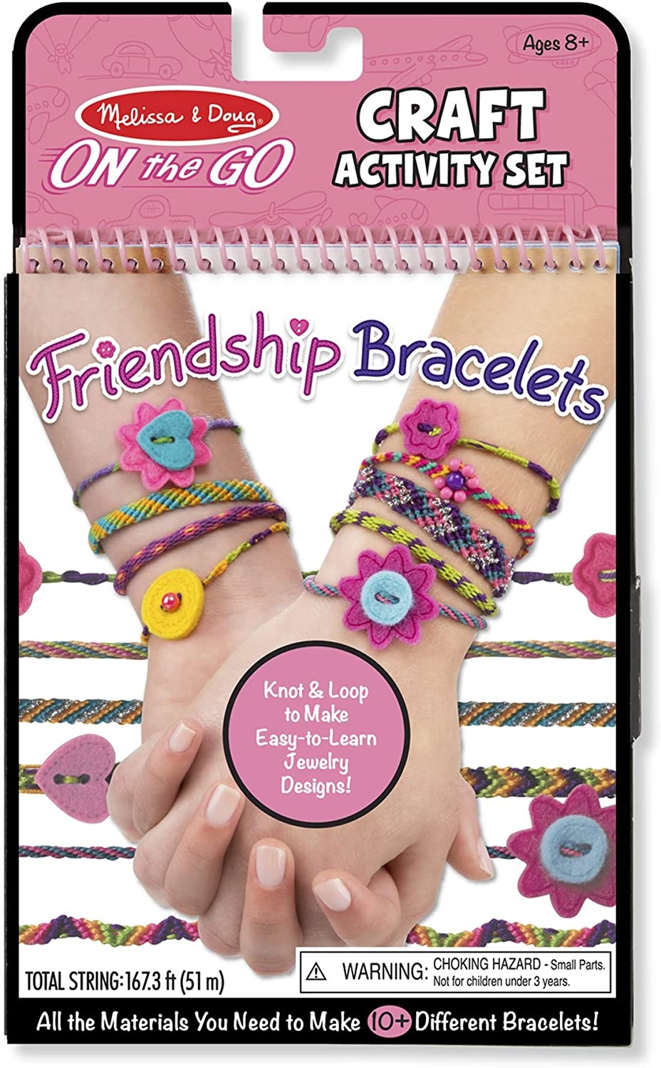 Melissa & Doug On-the-Go Crafts - Friendship Bracelets