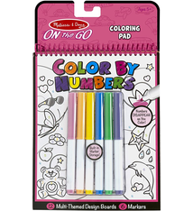 Melissa & Doug Color By Numbers - Pink