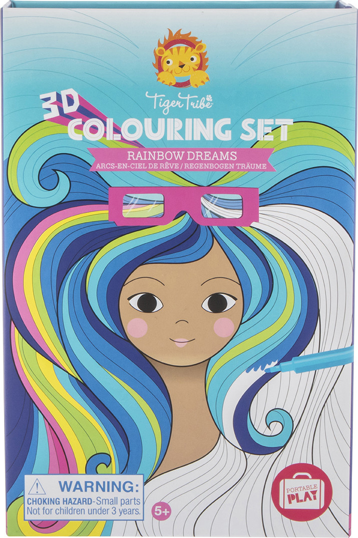 tiger tribe 3D Colouring Set - Rainbow Dream