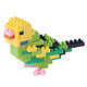 NANO BLOCK Budgie Green Opaline - NANO BLOCKS