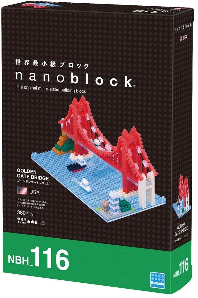 NANO BLOCK Golden Gate Bridge - NANO BLOCKS