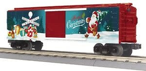 #30-71019, MTH Christmas Boxcar w/Blinking Lights