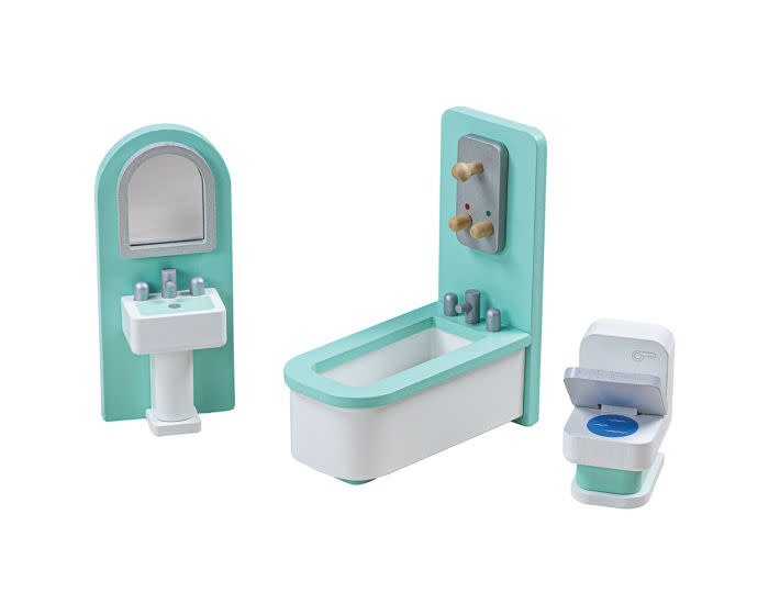 Big Jig Toys Dollhouse - Bathroom Furniture