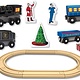 Masterpiece The Polar Express - Wooden Train Set - Deluxe