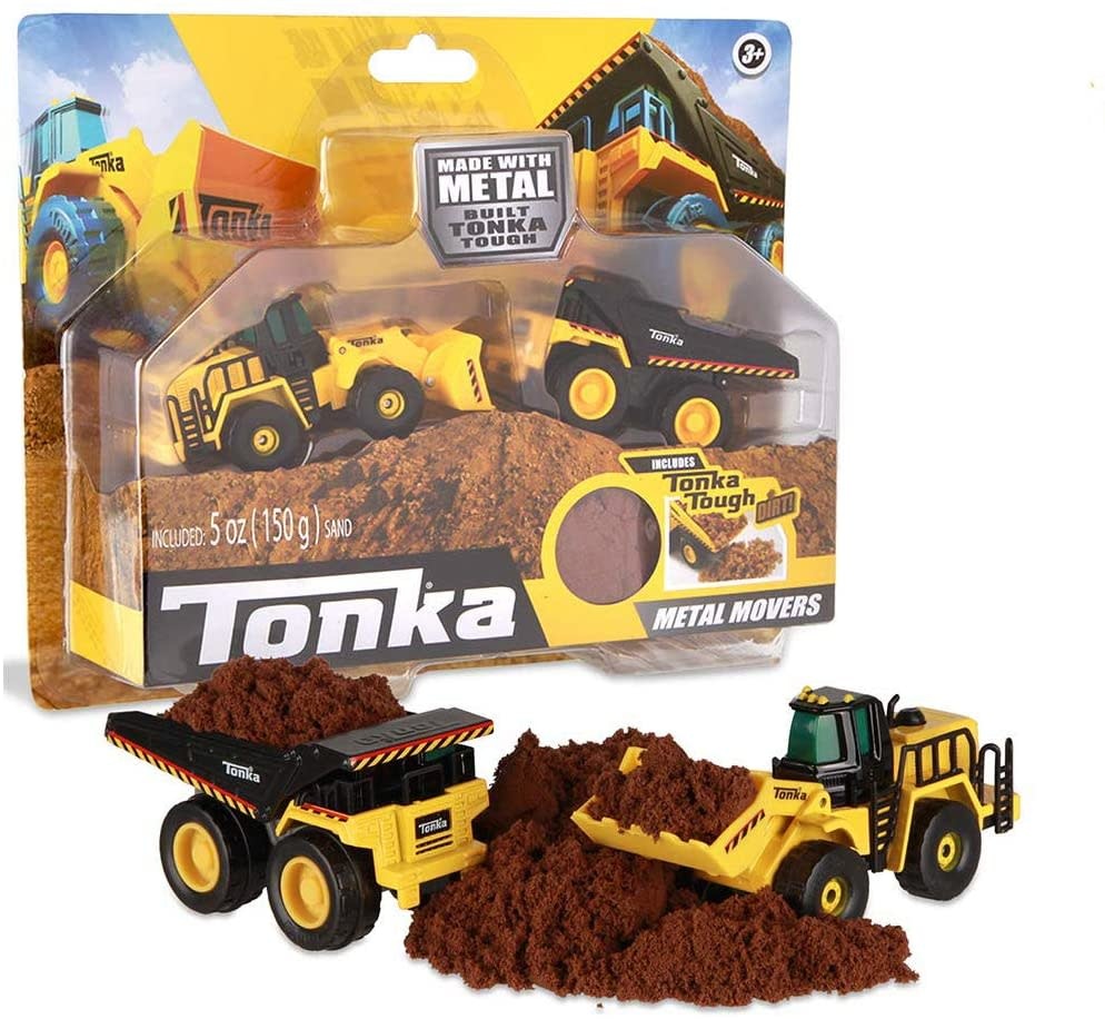 Tonka Tonka - Metal Movers Combo Pack - Mighty Dump Truck & Bulldozer