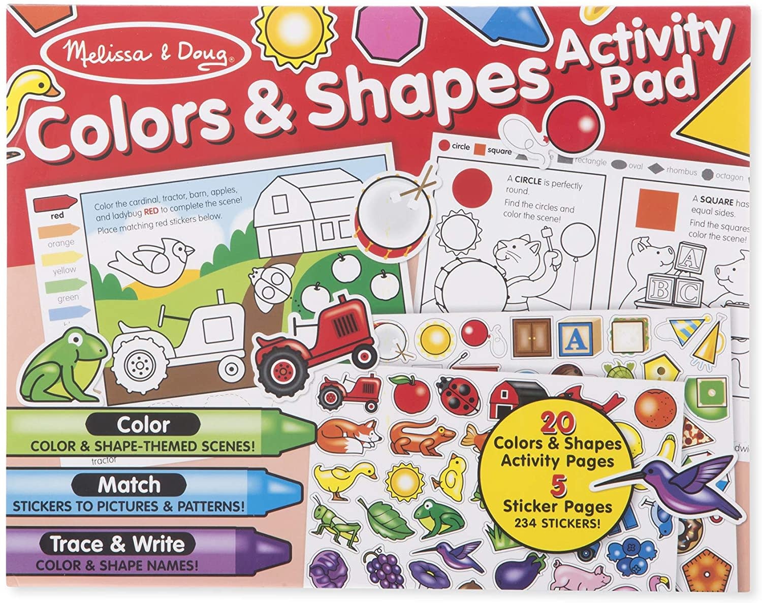 Colors & Shapes Activity Pad