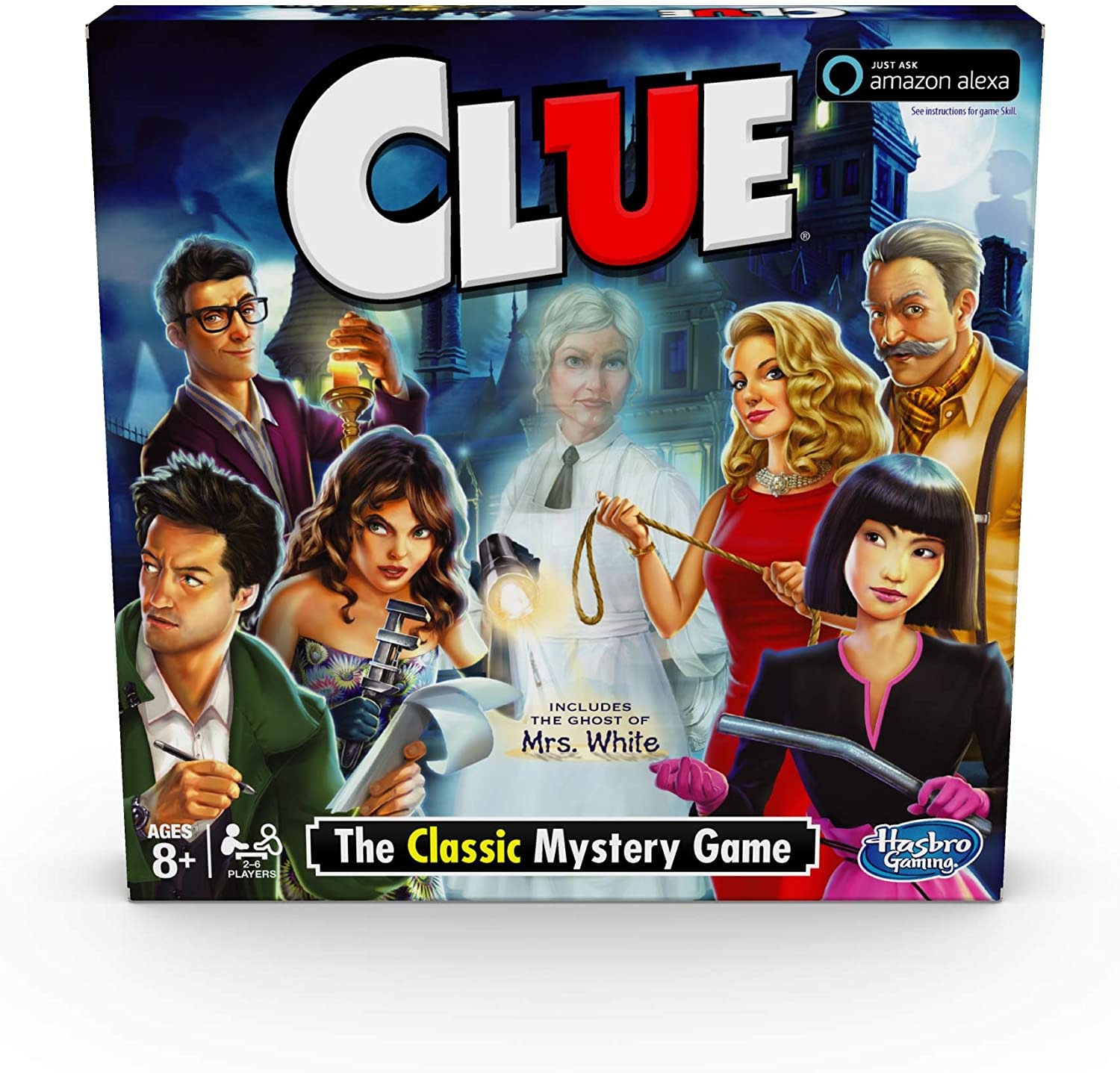 Hasbro Clue Game (Alexa Compatible)