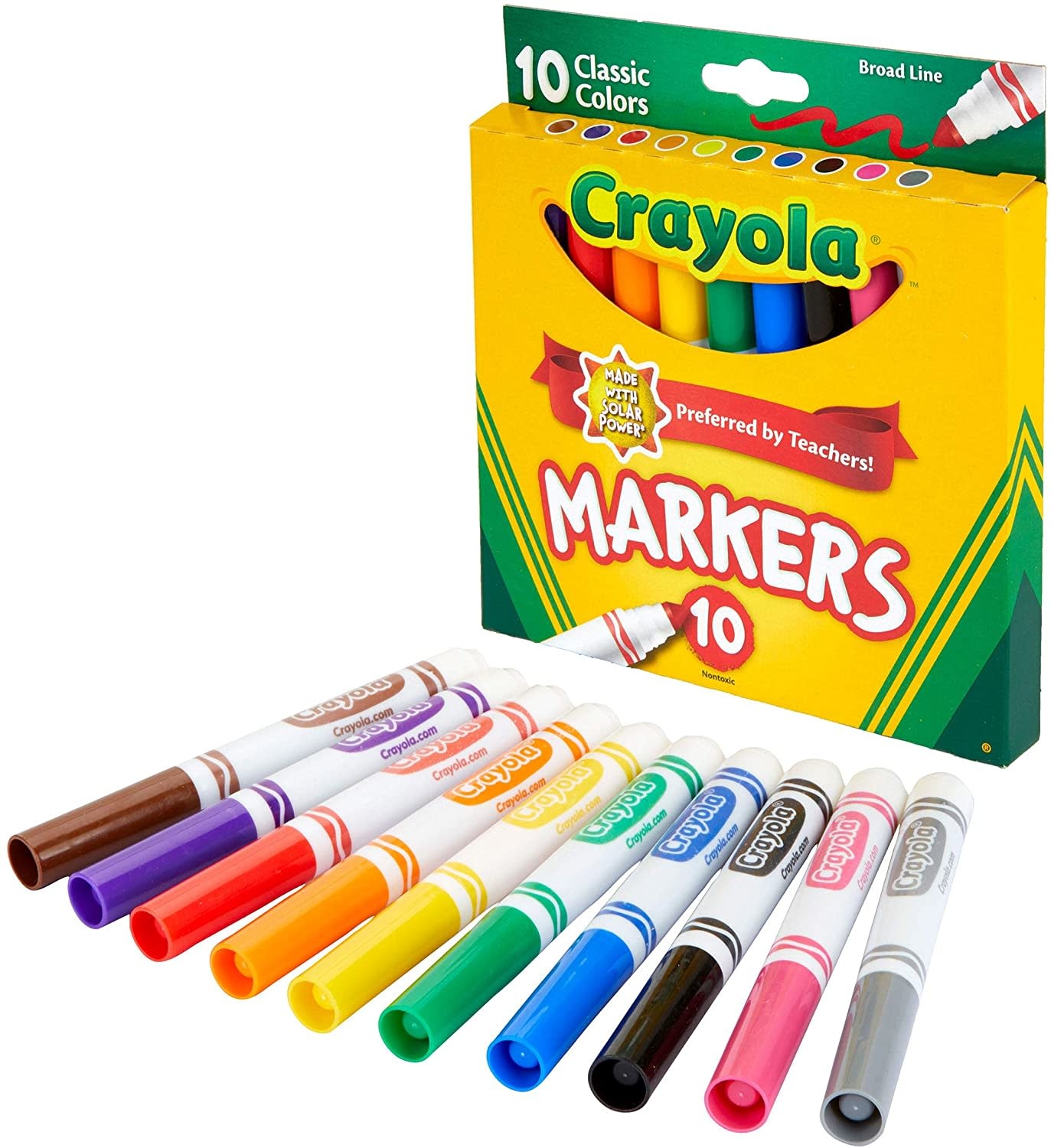 Crayola Broad Line Markers - 10 Color