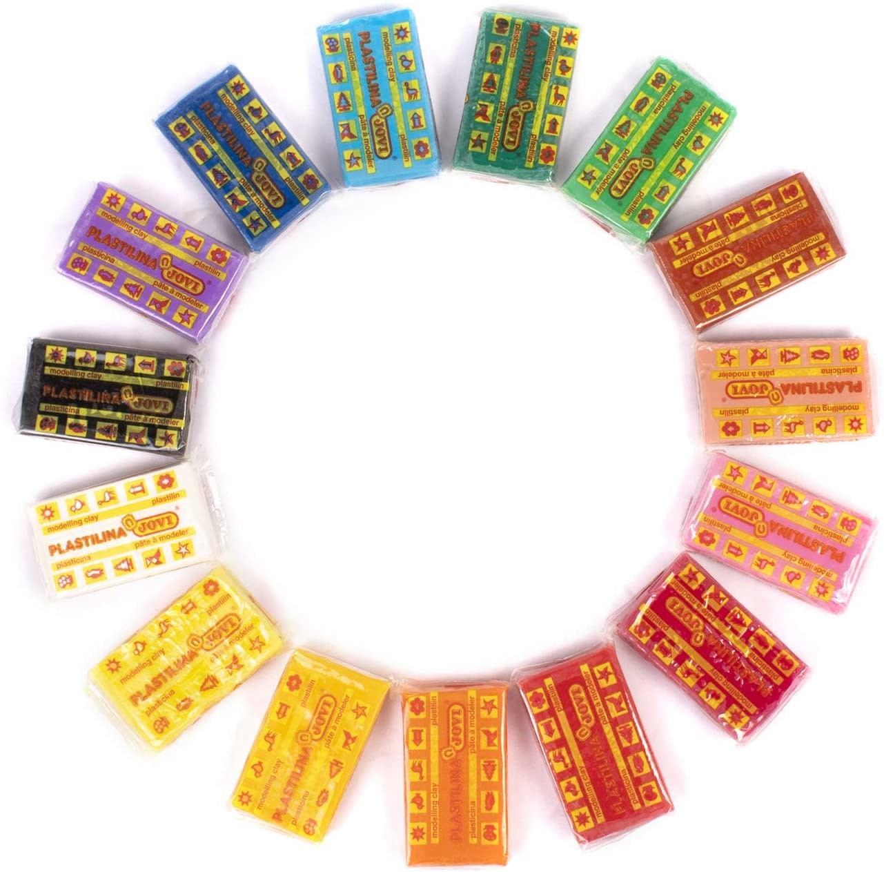 Plasticine Plastilina Reusable and Non-Drying Modeling Clay; -- (ONE - 1.75 Oz. Bar)