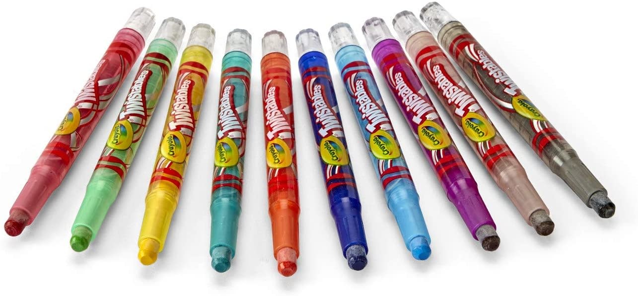 Crayola Crayola Twistables Crayons Coloring Set, Twist Up Crayons for Kids, 10 Count