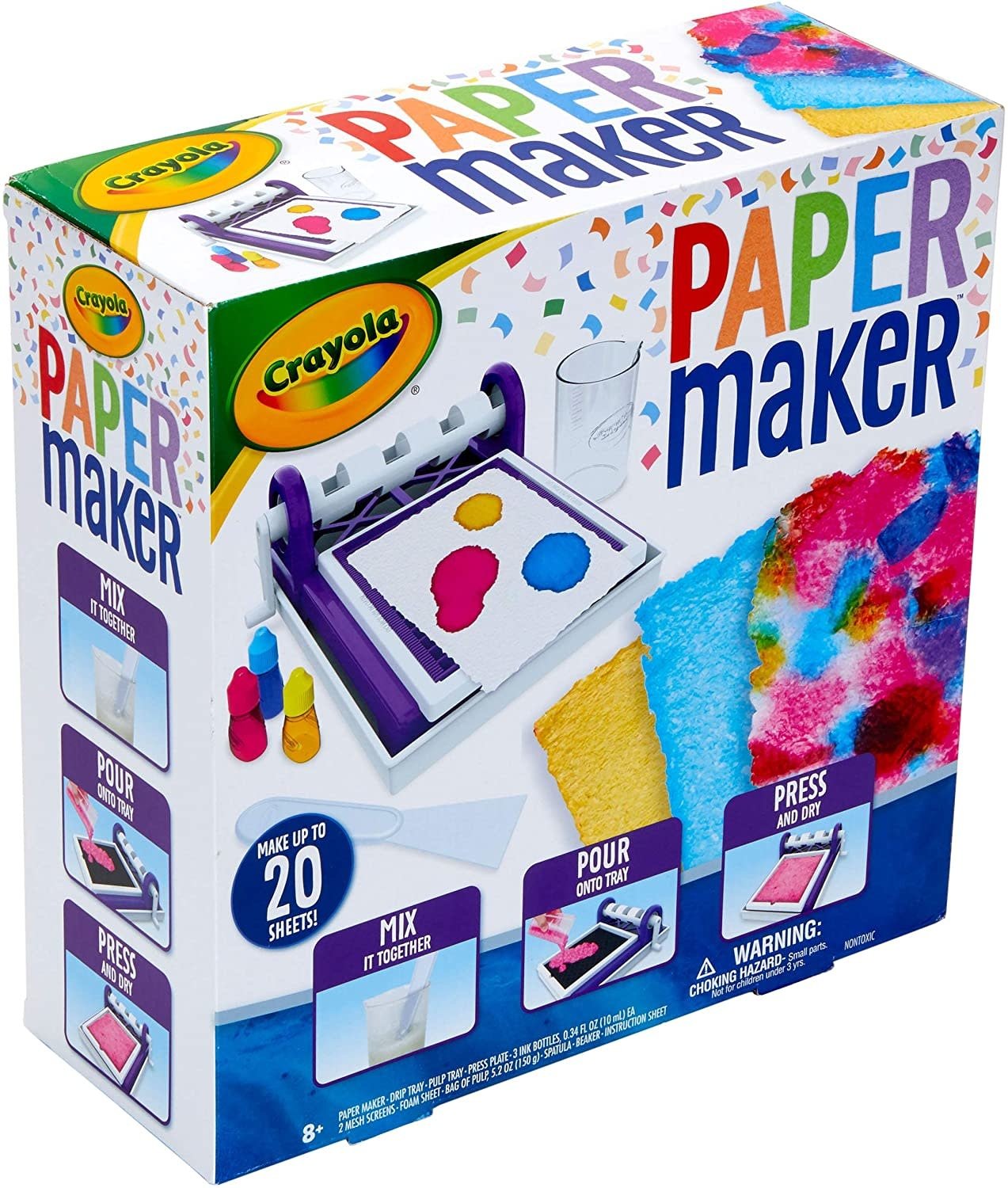 Crayola Paper Maker, Paper Making DIY Craft Kit