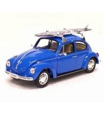 Kinsmart VE-VWNSU, Volkswagon Beetle with Surfboard 1:32 scale