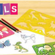 Schylling Art Box Stencils