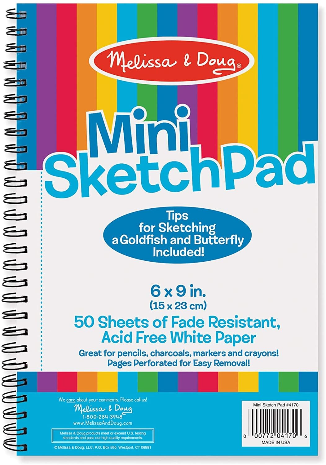 Melissa & Doug Mini-Sketch Pad (6"x9")