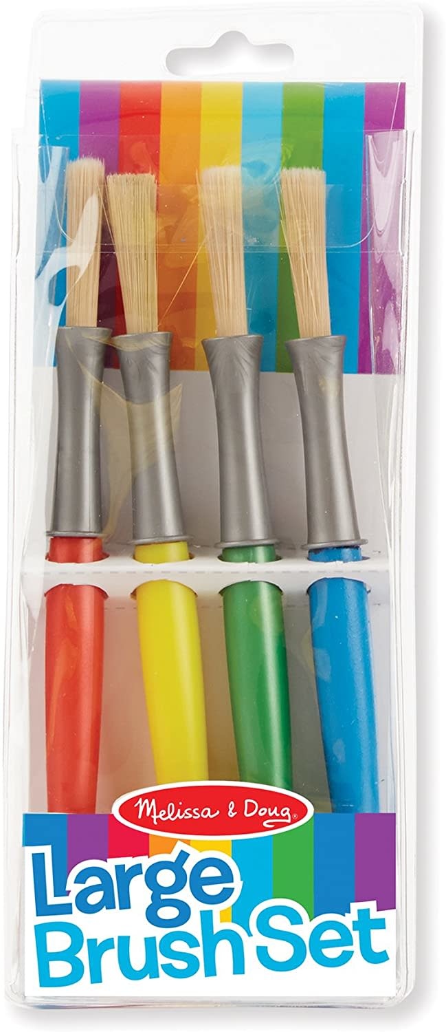 Melissa & Doug Large Paint Brushes (set of 4)