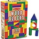 Melissa & Doug 100 Wood Blocks Set