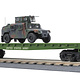 MTH - RailKing O US Army Flatcar w/Humvee #8085 - 30-76830