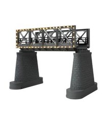 MTH - RailKing #40-1118, O Girder Bridge w/Operating White Lights