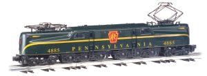 Williams by Bachmann O Scale GG-1 PRR #4885/grn 1-stripe