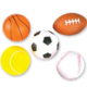The Toy Network 3.5" Foam Sports Balls