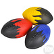 8" Flame Foam Football