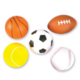 The Toy Network 3.5" Foam Sports Balls