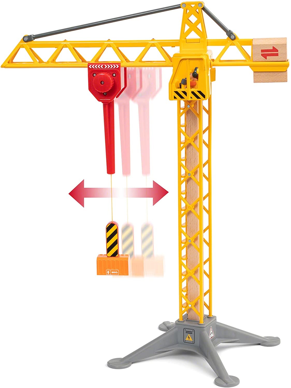 BRIO Light Up Construction Crane