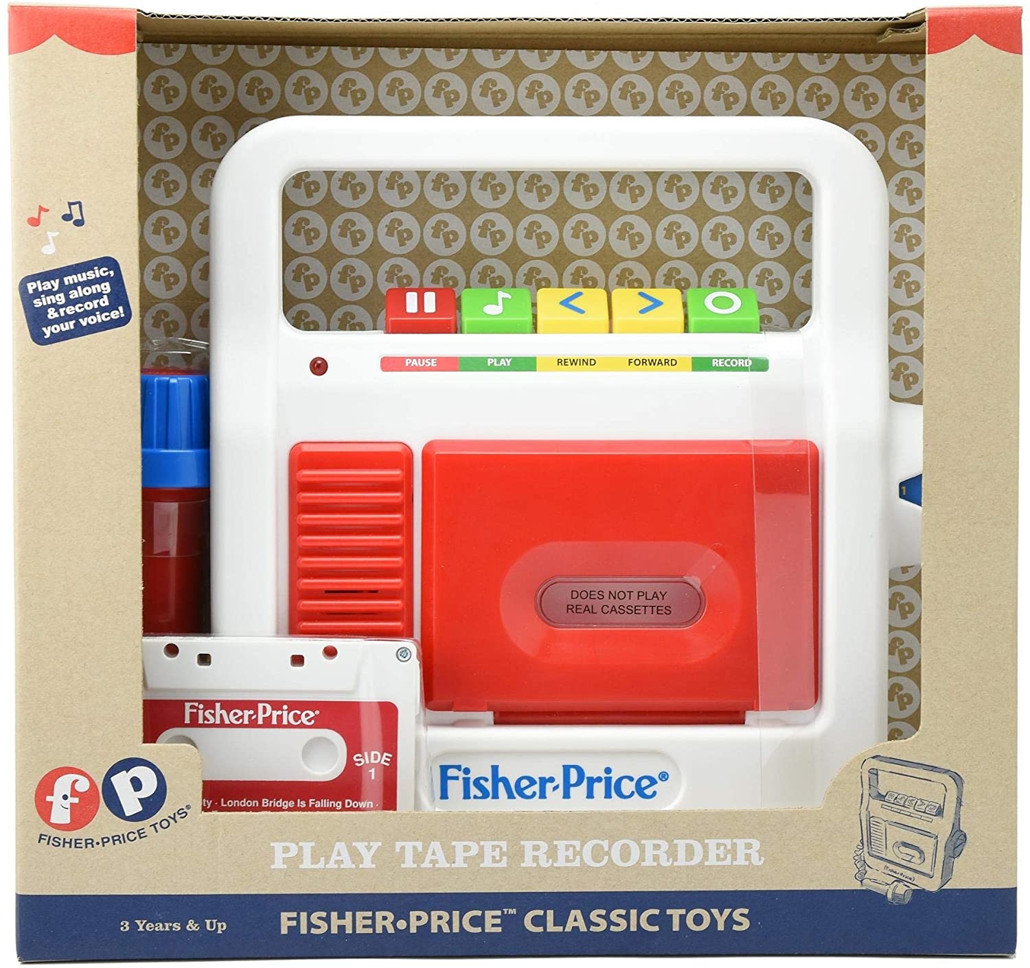 Schylling Fisher Price Tape Recorder
