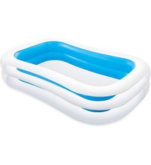 INTEX Intex Swim Center Family Inflatable Pool, 103" X 69" X 22", for Ages 6+