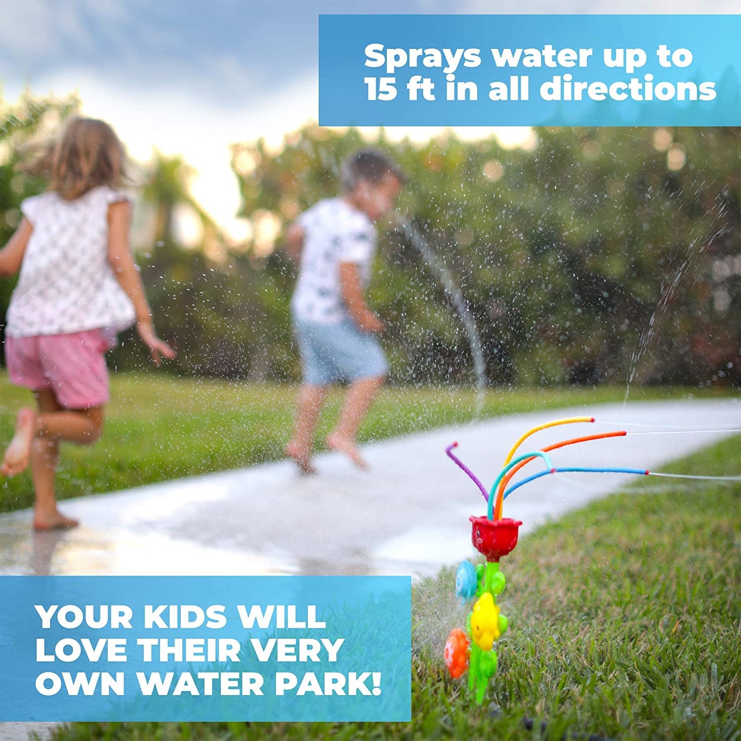 The Toy Network Water Spray Sprinkler