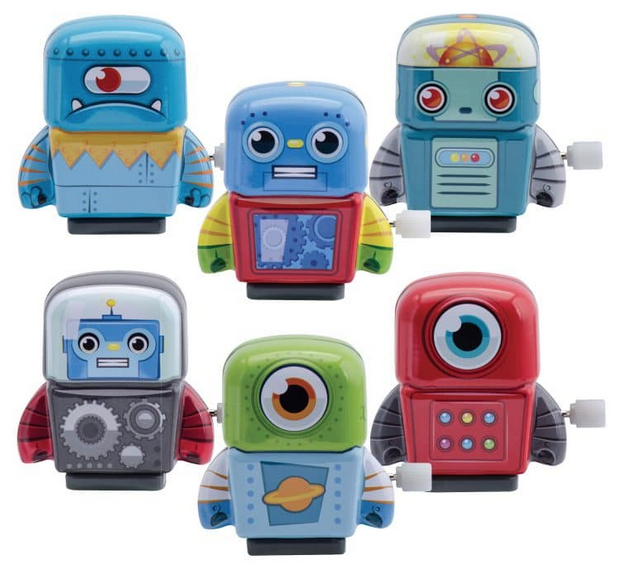 Schylling Mini Tin Robots