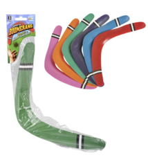 DURABLE PLASTIC BOOMERANG (16'')