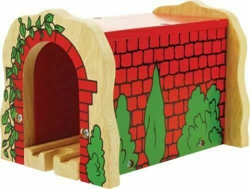 Big Jig Toys Red Brick Tunnel