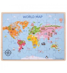 Big Jig Toys World Map Puzzle