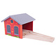Big Jig Toys Double Engine Shed