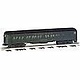Williams(TM) by Bachmann, Heavyweights 4-Car Passenger Set (72'Scale) -- Pullman, Includes: Baggage, 2 Pullmans, & Observation Car